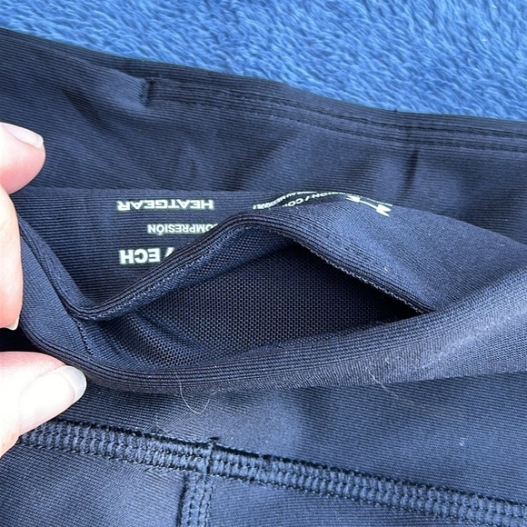 Under Armour Women's Project Rock HeatGear Bike Shorts Size XS - Picture 11 of 11